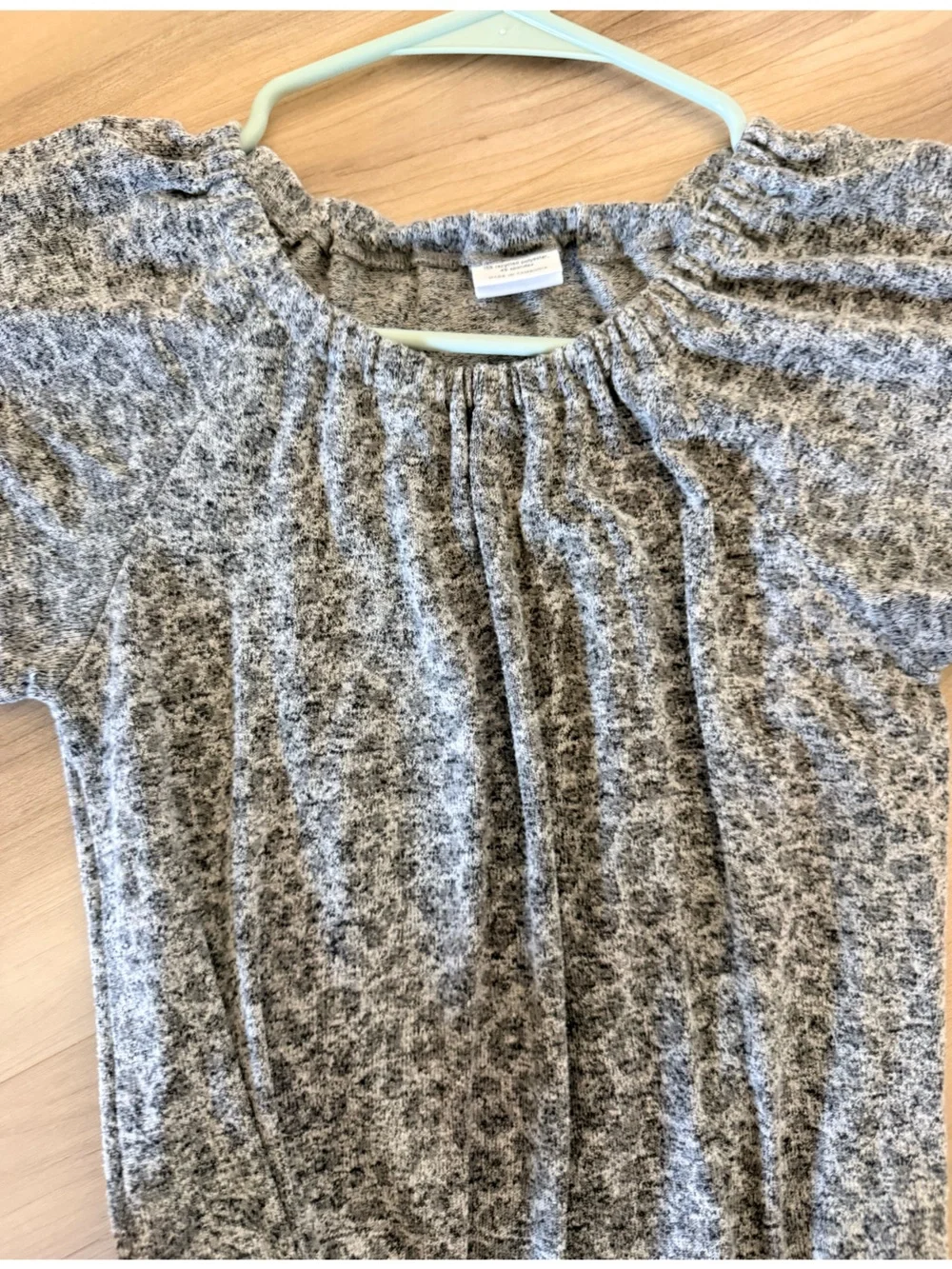 GAP Kids Softspun Romper Heather Gray size M